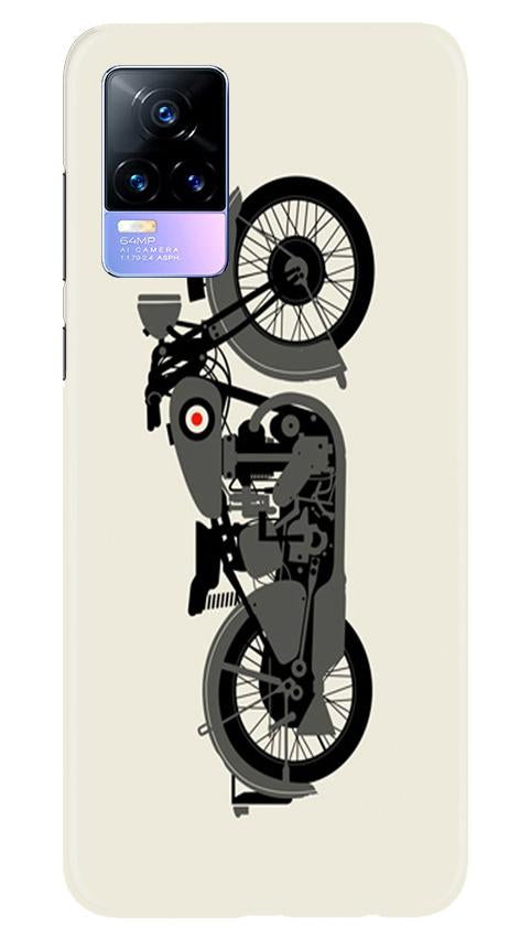 MotorCycle Mobile Back Case for Vivo Y73 (Design - 259) MotorCycle Case for Vivo Y73 (Design No. 259)