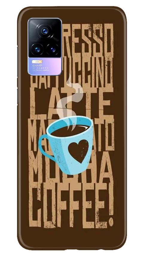 Love Coffee Mobile Back Case for Vivo Y73 (Design - 351) Love Coffee Mobile Back Case for Vivo Y73 (Design - 351)