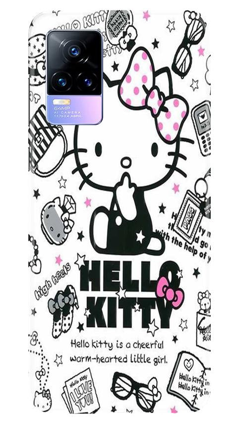 Hello Kitty Mobile Back Case for Vivo Y73 (Design 361)