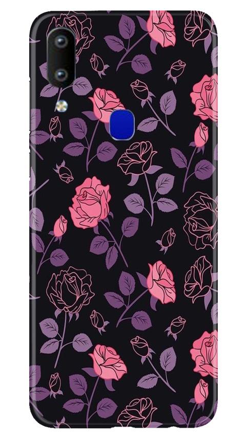 Rose Pattern Mobile Back Case for Vivo Y91 (Design - 2) Rose Pattern Case for Vivo Y91