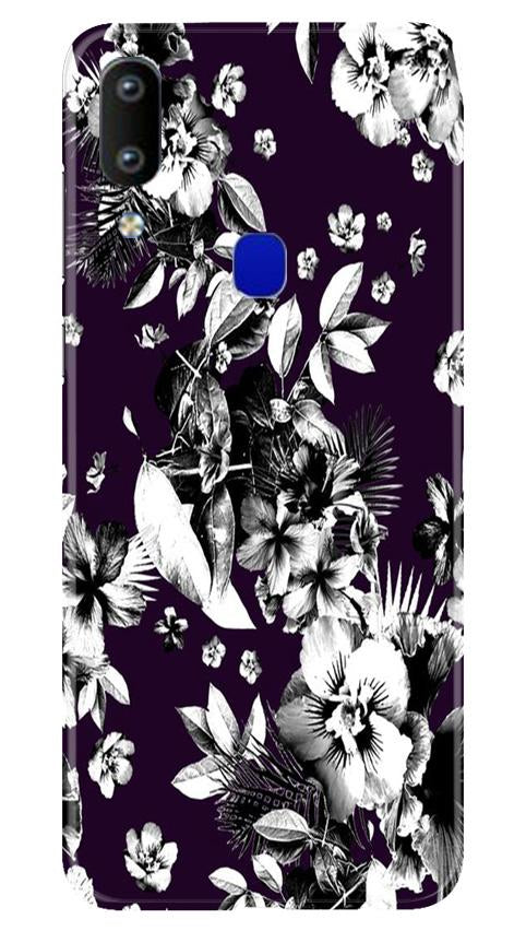 white flowers Mobile Back Case for Vivo Y91 (Design - 7) white flowers Case for Vivo Y91
