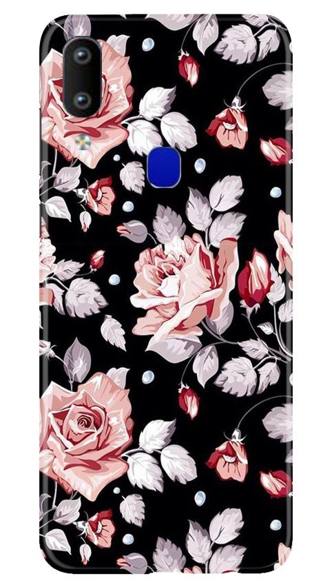 Pink rose Mobile Back Case for Vivo Y91 (Design - 12) Pink rose Case for Vivo Y91