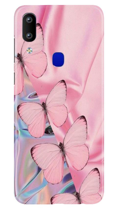 Butterflies Mobile Back Case for Vivo Y91 (Design - 26) Butterflies Case for Vivo Y91