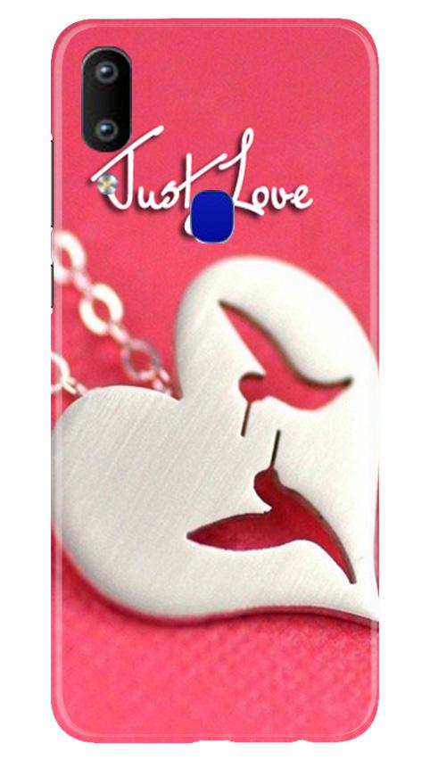 Just love Mobile Back Case for Vivo Y91 (Design - 88) Just love Case for Vivo Y91