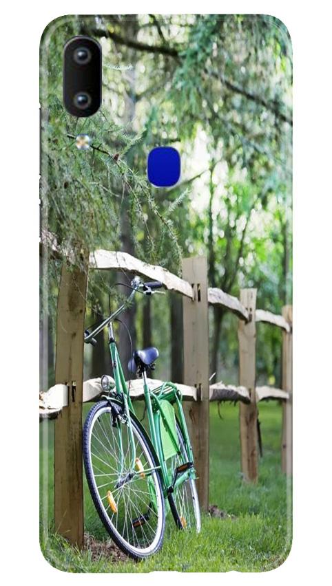 Bicycle Mobile Back Case for Vivo Y91 (Design - 208) Bicycle Case for Vivo Y91 (Design No. 208)