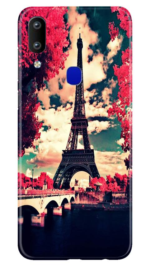 Eiffel Tower Mobile Back Case for Vivo Y91 (Design - 212) Eiffel Tower Case for Vivo Y91 (Design No. 212)