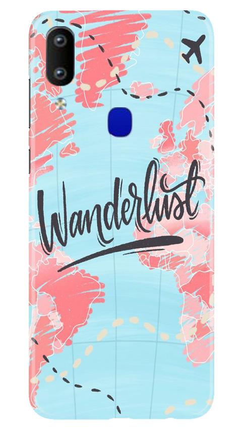 Wonderlust Travel Mobile Back Case for Vivo Y91 (Design - 223) Wonderlust Travel Case for Vivo Y91 (Design No. 223)