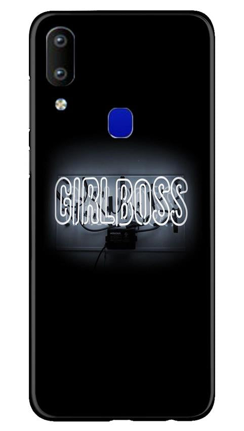Girl Boss Black Mobile Back Case for Vivo Y91 (Design - 268) Girl Boss Black Case for Vivo Y91 (Design No. 268)