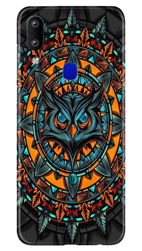 Owl Mobile Back Case for Vivo Y91 (Design - 360)