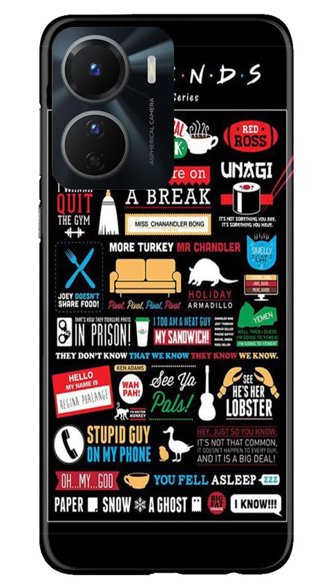 Friends Mobile Back Case for Vivo T2X 5G (Design - 145) Friends Case for Vivo T2X 5G (Design - 145)