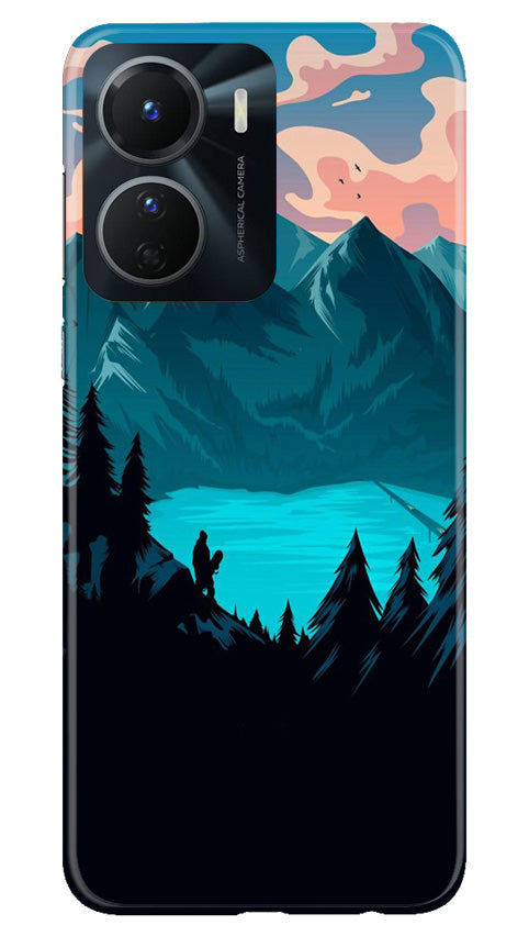 Mountains Mobile Back Case for Vivo T2X 5G (Design - 155) Mountains Case for Vivo T2X 5G (Design - 155)