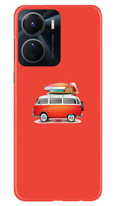 Travel Bus Mobile Back Case for Vivo Y16 (Design - 227) Travel Bus Case for Vivo Y16 (Design No. 227)