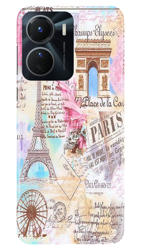 Paris Eiftel Tower Mobile Back Case for Vivo T2X 5G (Design - 54) Paris Eiftel Tower Case for Vivo T2X 5G