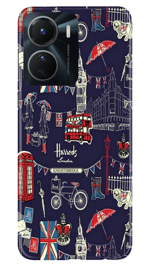 Love London Mobile Back Case for Vivo T2X 5G (Design - 75) Love London Case for Vivo T2X 5G