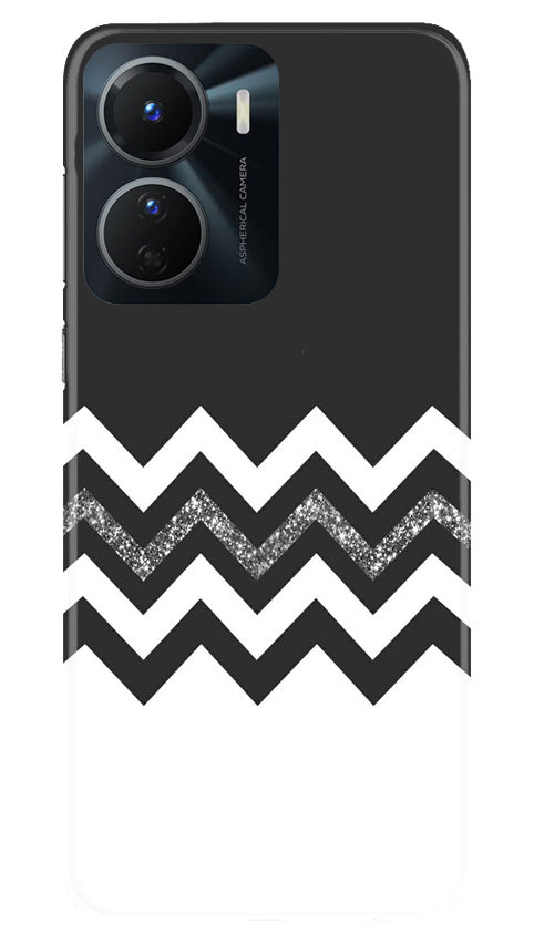 Black white Pattern2Mobile Back Case for Vivo Y16 (Design - 83) Black white Pattern2Case for Vivo Y16