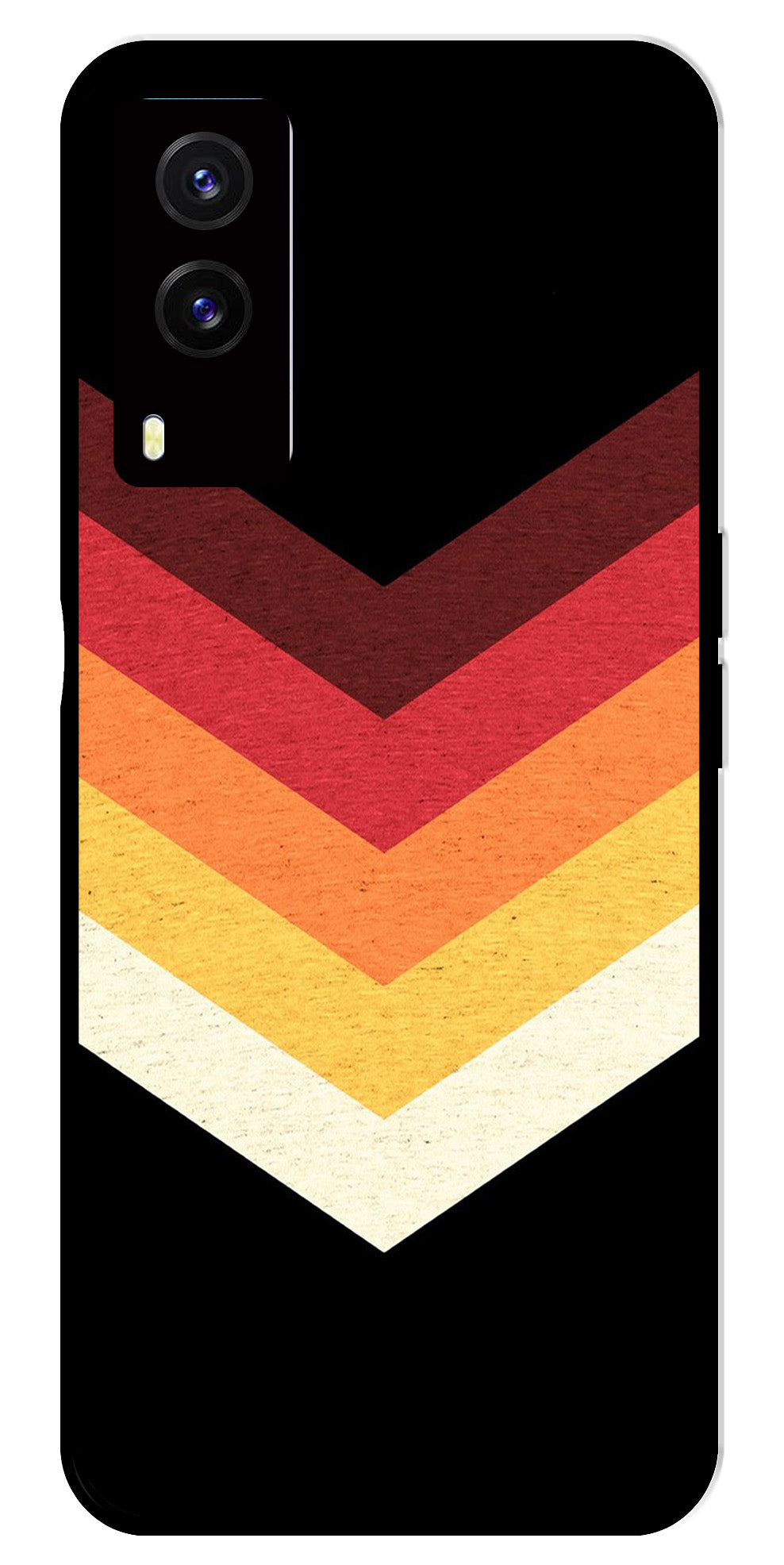 MultiColor Arrow Metal Mobile Case for Vivo V21E 5G MultiColor Arrow Metal Mobile Case for Vivo V21E 5G (Design No -04)