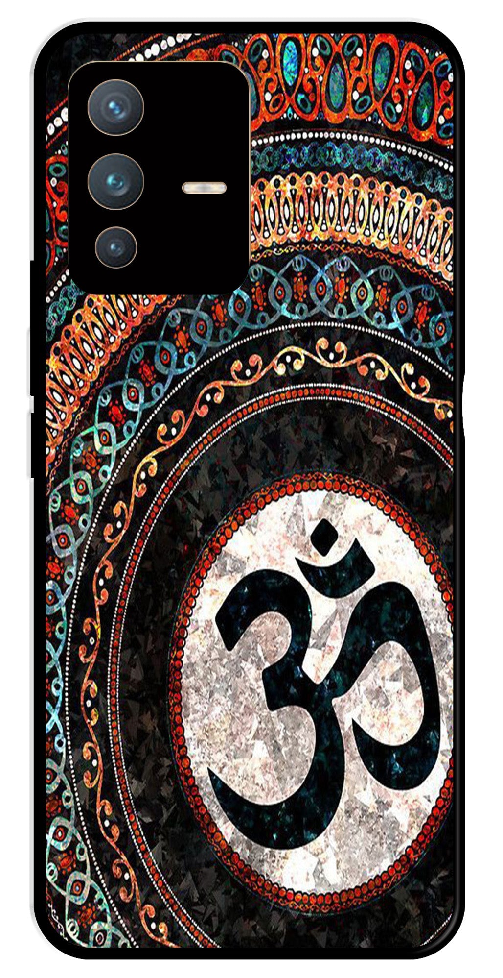 Oum Design Metal Mobile Case for Vivo V23 Pro 5G Oum Design Metal Mobile Case for Vivo V23 Pro 5G (Design No -15)