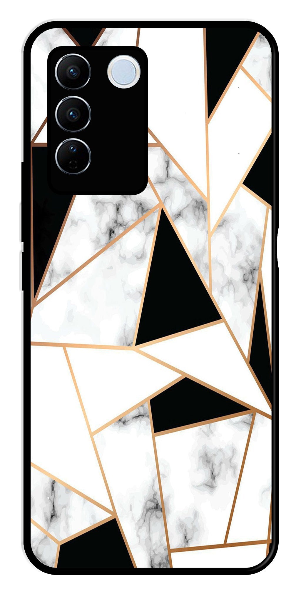 Marble Design2 Metal Mobile Case for Vivo V27 Pro 5G Marble Design2 Metal Mobile Case for Vivo V27 Pro 5G (Design No -08)