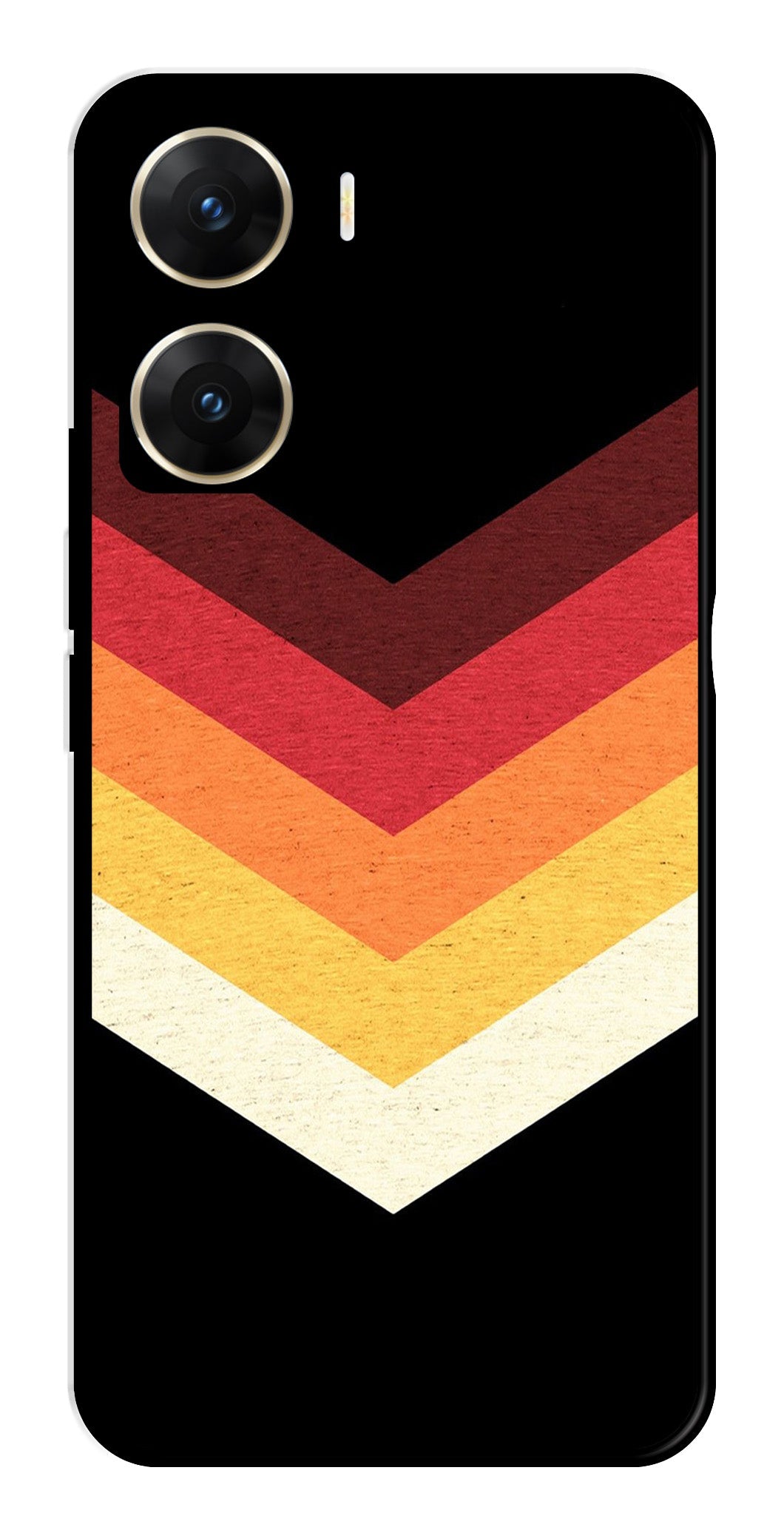 MultiColor Arrow Metal Mobile Case for Vivo V29E 5G MultiColor Arrow Metal Mobile Case for Vivo V29E 5G (Design No -04)