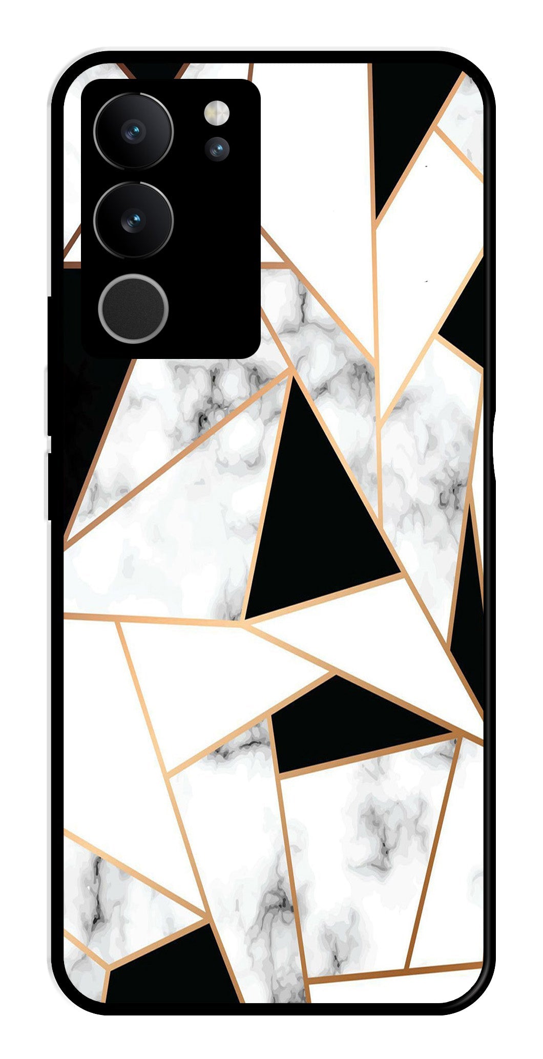 Marble Design2 Metal Mobile Case for Vivo V29 Pro 5G Marble Design2 Metal Mobile Case for Vivo V29 Pro 5G (Design No -08)