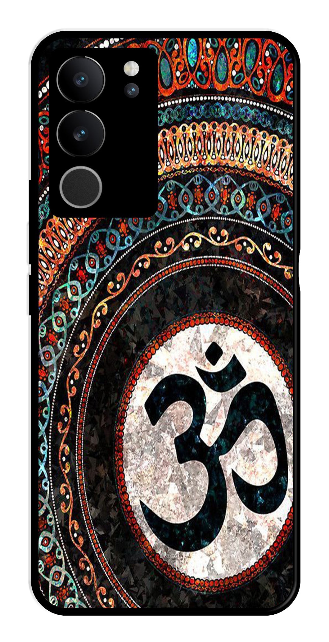 Oum Design Metal Mobile Case for Vivo V29 Pro 5G Oum Design Metal Mobile Case for Vivo V29 Pro 5G (Design No -15)