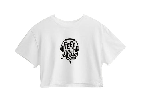 FEEL ALINE CROP TOP FEEL ALINE CROP TOP