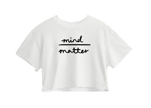 Mind Matter Crop Top Mind Matter Crop Top