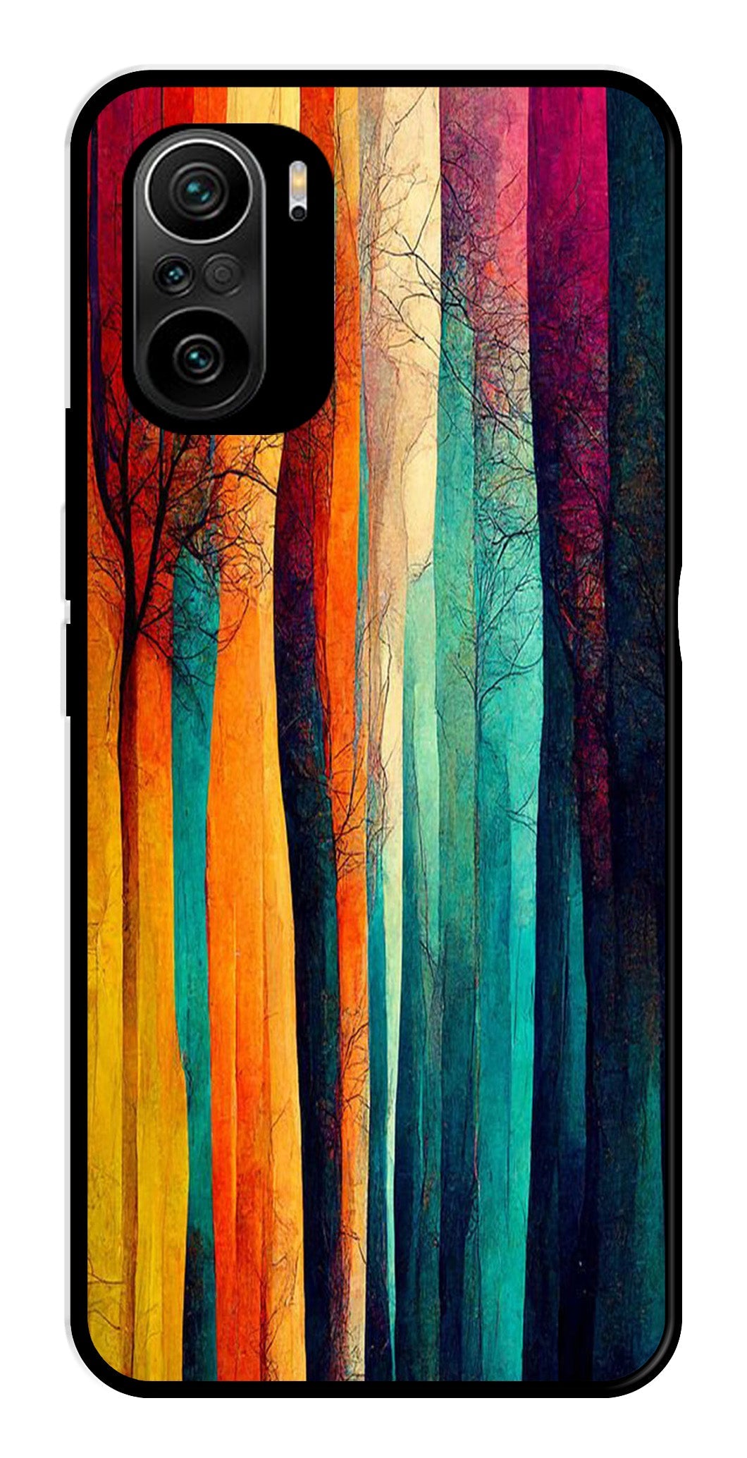 Modern Art Colorful Metal Mobile Case for Xiaomi 11X Modern Art Colorful Metal Mobile Case for Xiaomi 11X (Design No -47)