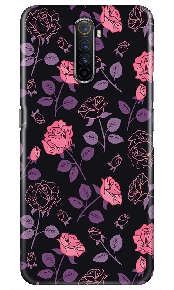 Rose Black Background Mobile Back Case for Realme X2 Pro (Design - 27) Rose Black Background Case for Realme X2 Pro