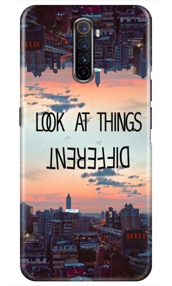 Look at things different Mobile Back Case for Realme X2 Pro (Design - 99) Look at things different Case for Realme X2 Pro