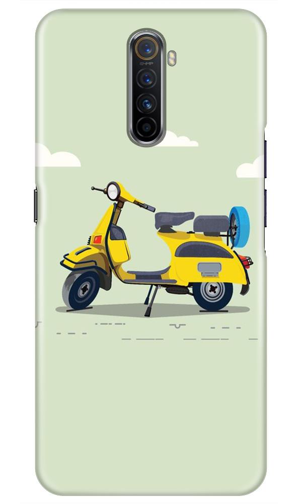 Vintage Scooter Mobile Back Case for Realme X2 Pro (Design - 260) Vintage Scooter Case for Realme X2 Pro (Design No. 260)