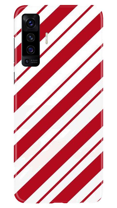 Red White Mobile Back Case for Vivo X50 (Design - 44) Red White Case for Vivo X50