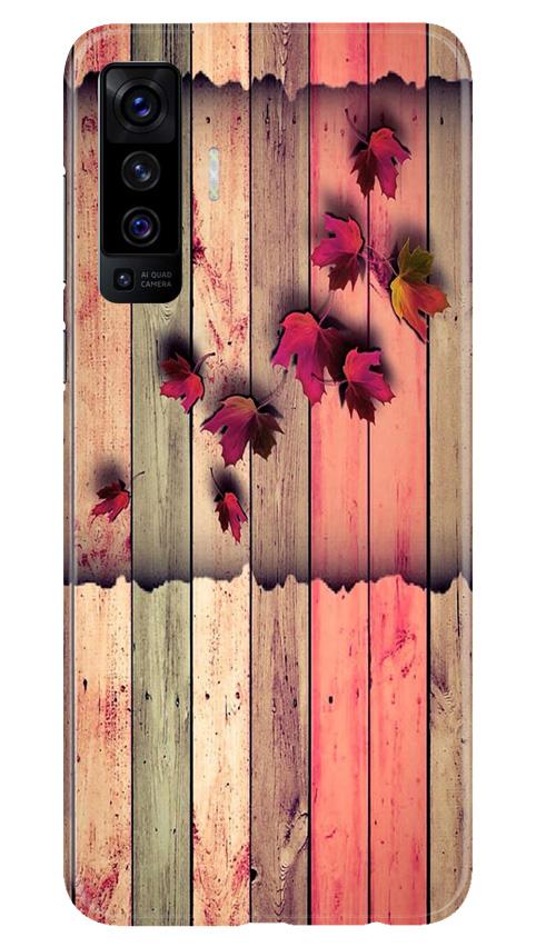 Wooden look2 Mobile Back Case for Vivo X50 (Design - 56) Wooden look2 Case for Vivo X50