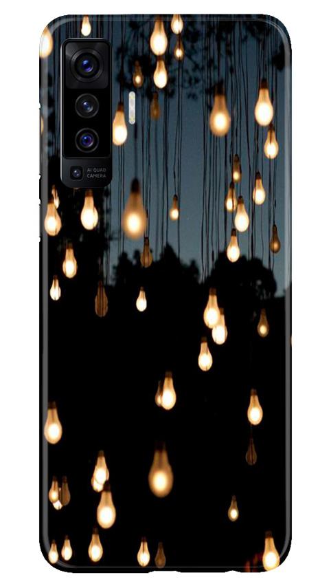 Party Bulb Mobile Back Case for Vivo X50 (Design - 72) Party Bulb Case for Vivo X50