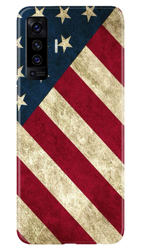 America Mobile Back Case for Vivo X50 (Design - 79) America Case for Vivo X50
