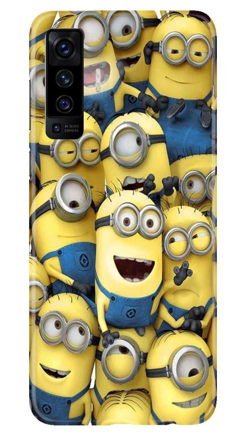 Minions Mobile Back Case for Vivo X50 (Design - 127) Minions Case for Vivo X50 (Design - 127)