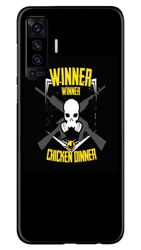 Winner Winner Chicken Dinner Mobile Back Case for Vivo X50 (Design - 178) Winner Winner Chicken Dinner Case for Vivo X50 (Design - 178)