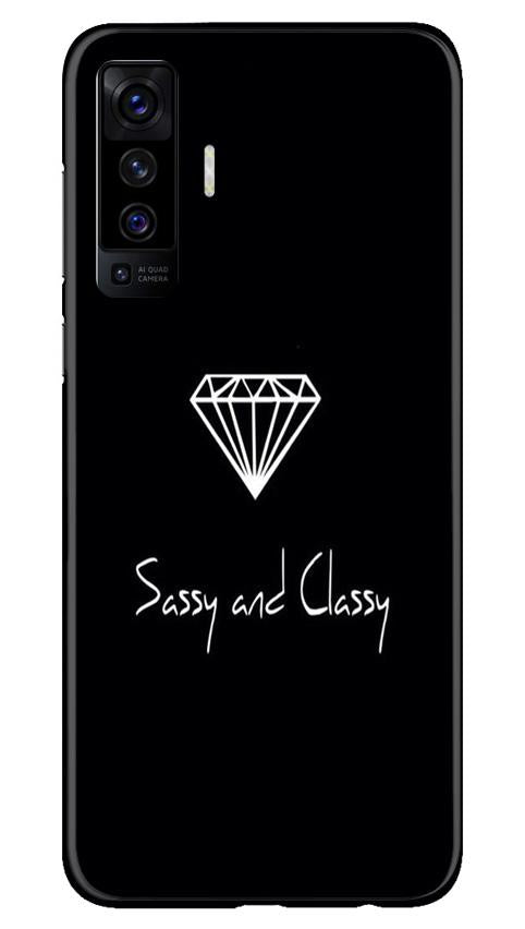 Sassy and Classy Mobile Back Case for Vivo X50 (Design - 264) Sassy and Classy Case for Vivo X50 (Design No. 264)