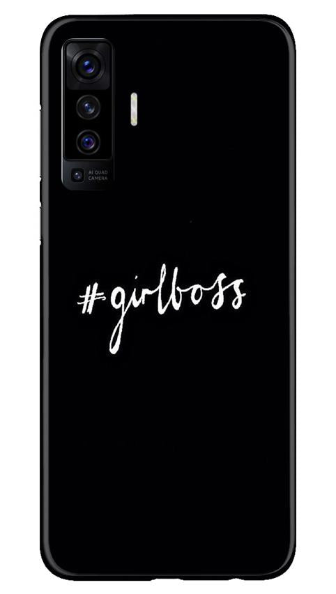 #GirlBoss Mobile Back Case for Vivo X50 (Design - 266) #GirlBoss Case for Vivo X50 (Design No. 266)