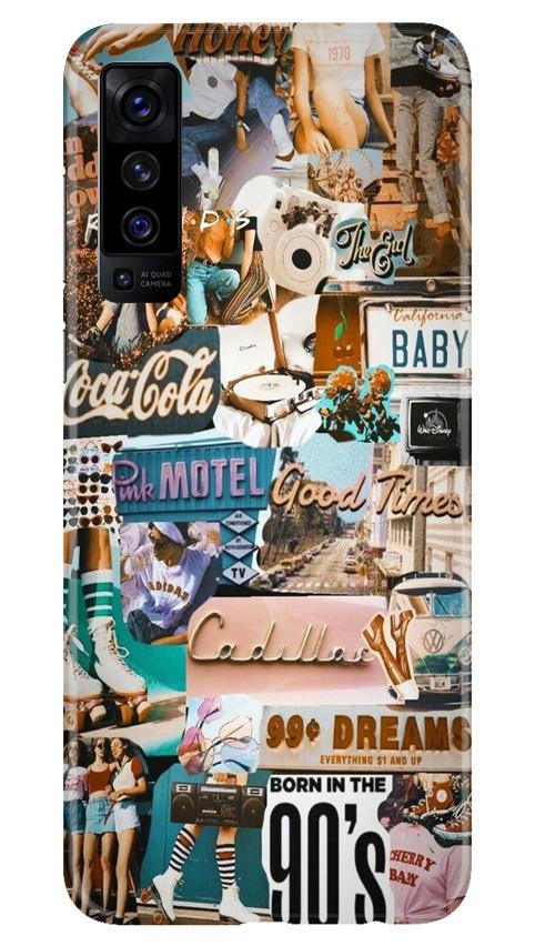 Vintage Design Mobile Back Case for Vivo X50 (Design - 284) Vintage Design Case for Vivo X50 (Design No. 284)