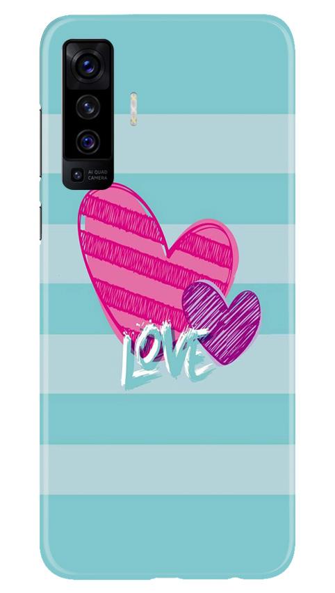Love Mobile Back Case for Vivo X50 (Design - 299) Love Case for Vivo X50 (Design No. 299)