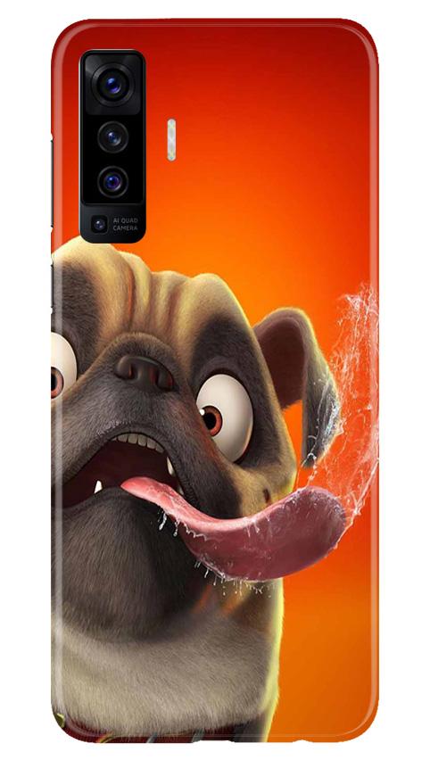 Dog Mobile Back Case for Vivo X50 (Design - 343) Dog Mobile Back Case for Vivo X50 (Design - 343)