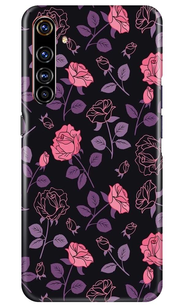Rose Pattern Mobile Back Case for Realme X50 Pro (Design - 2) Rose Pattern Case for Realme X50 Pro