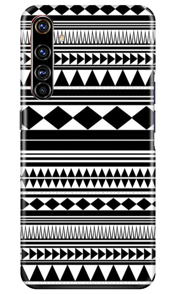 Black white Pattern Mobile Back Case for Realme X50 Pro (Design - 5) Black white Pattern Case for Realme X50 Pro