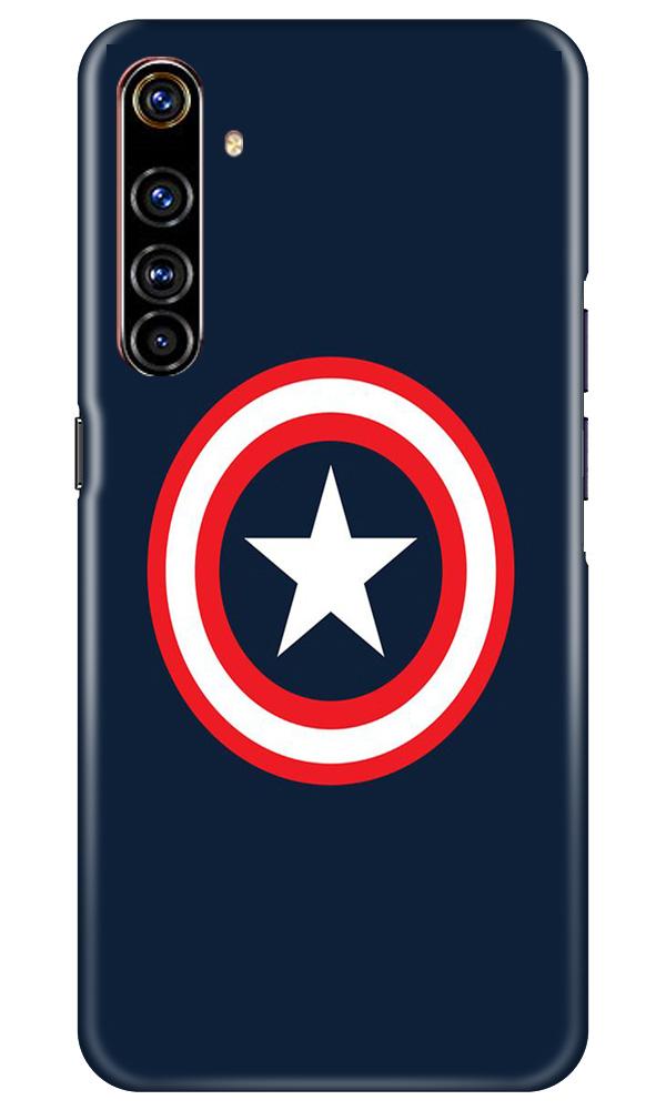 Captain America Mobile Back Case for Realme X50 Pro (Design - 42) Captain America Case for Realme X50 Pro