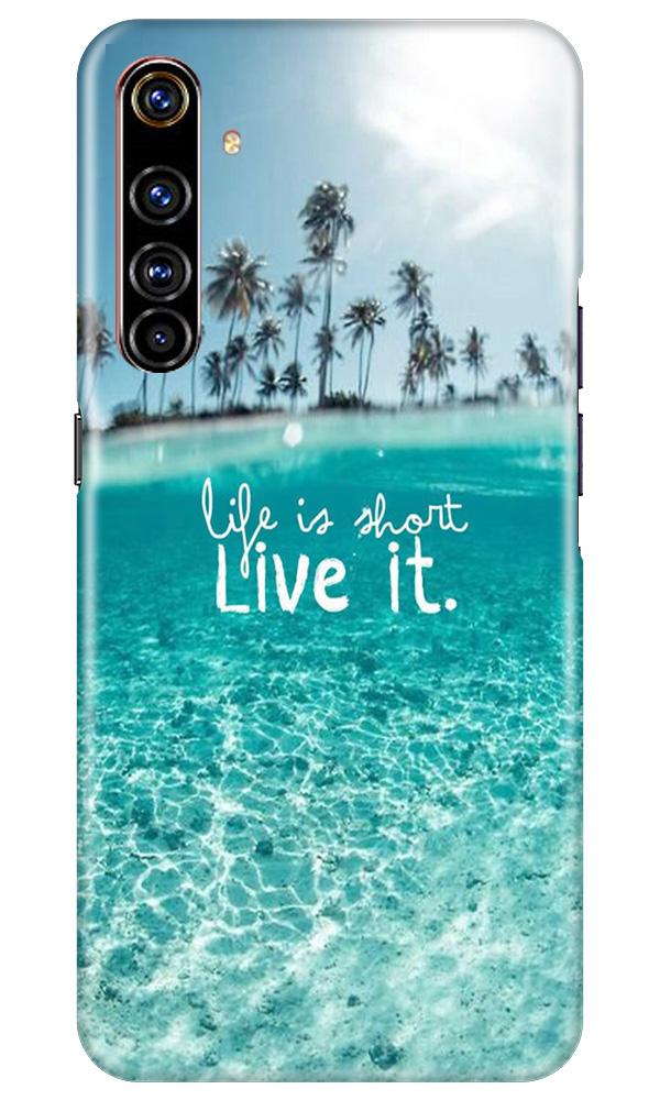 Life is short live it Mobile Back Case for Realme X50 Pro (Design - 45) Life is short live it Case for Realme X50 Pro