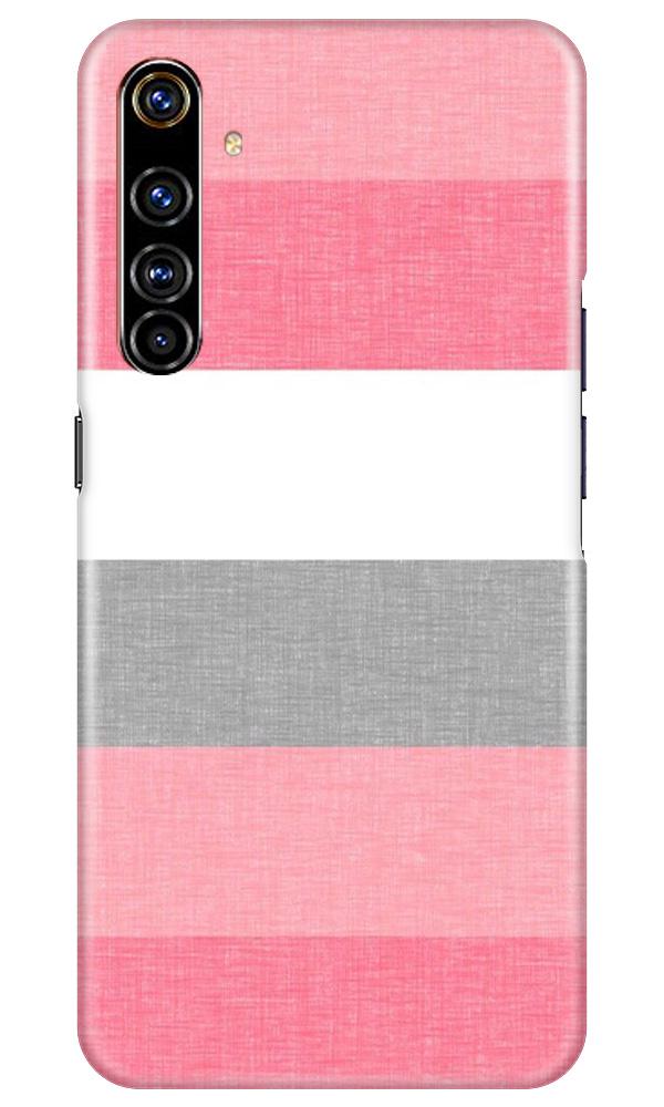 Pink white pattern Mobile Back Case for Realme X50 Pro (Design - 55) Pink white pattern Case for Realme X50 Pro