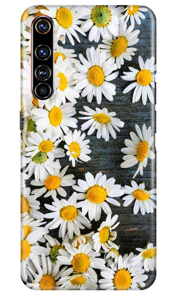 White flowers2 Mobile Back Case for Realme X50 Pro (Design - 62) White flowers2 Case for Realme X50 Pro