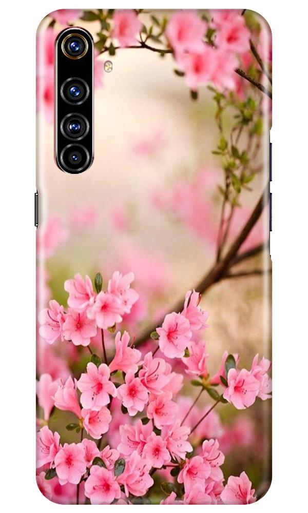 Pink flowers Mobile Back Case for Realme X50 Pro (Design - 69) Pink flowers Case for Realme X50 Pro