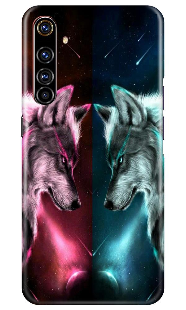 Wolf fight Mobile Back Case for Realme X50 Pro (Design - 221) Wolf fight Case for Realme X50 Pro (Design No. 221)